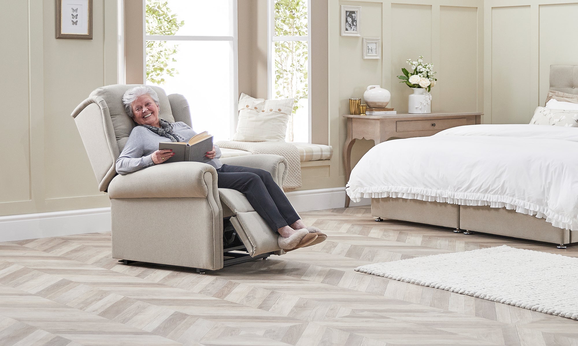 Riser Recliner Chairs Next Day Delivery Available – Opera Beds