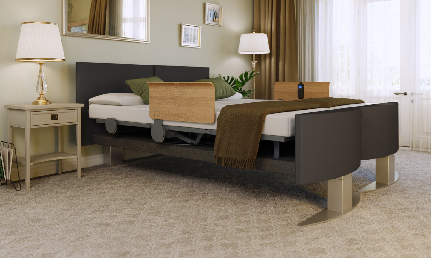 RotoBed® Change Dual Rotating Chair Bed lying down