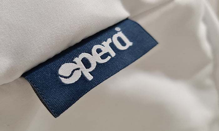 Jersey fitted stretch sheet Opera label