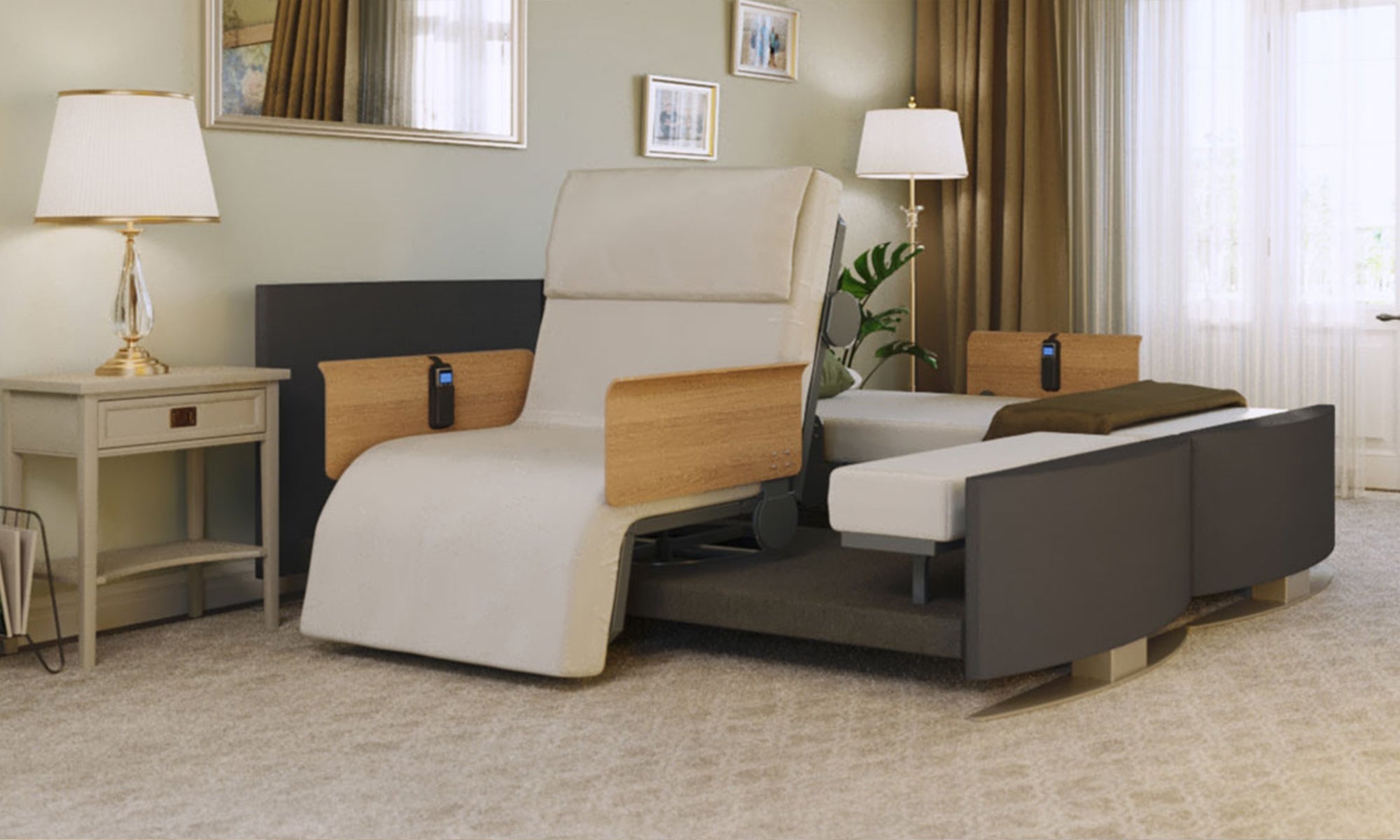 Rotating Adjustable Beds | Swivel Chair Beds – Opera Beds