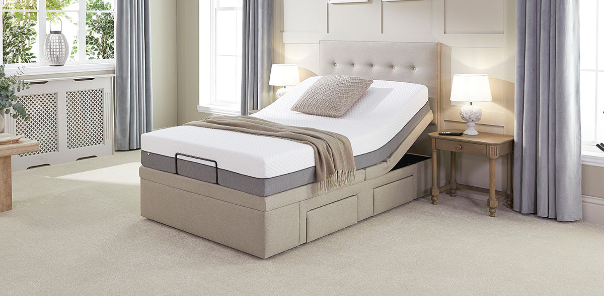 Double Electric Adjustable Beds | Next Day Delivery Available – Opera Beds
