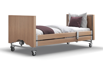 Oak Enclosed Classic Profiling Bed With Side Rails