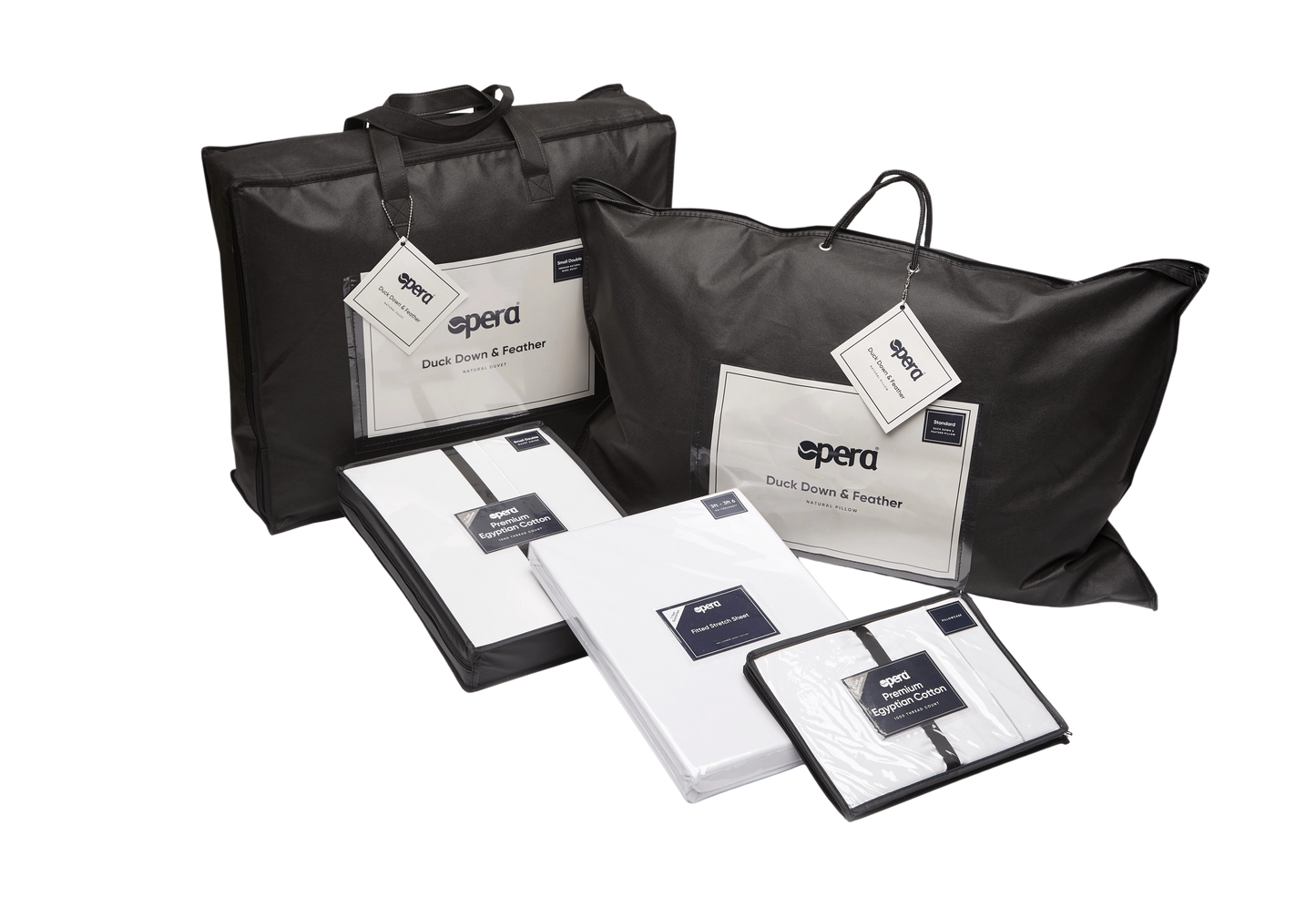 Duck Down and Feather Bedding Bundle
