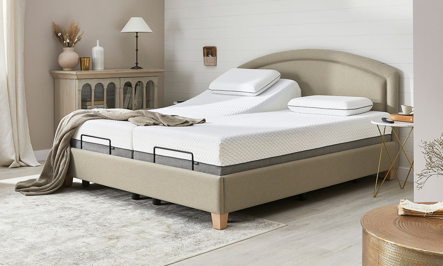 Eden adjustable bed 6ft in a room set