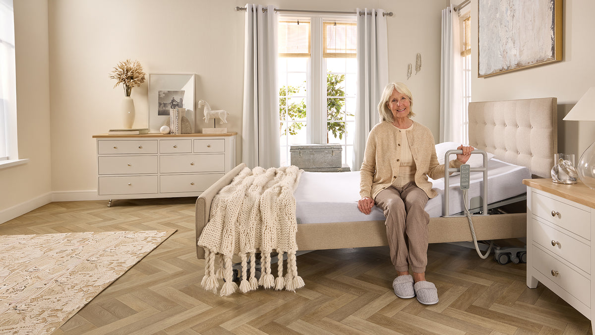 <b>Hospital beds</b>
<em>styled for home</em>