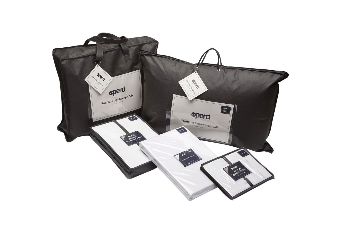 Premium Lightweight Silk Bedding Bundle