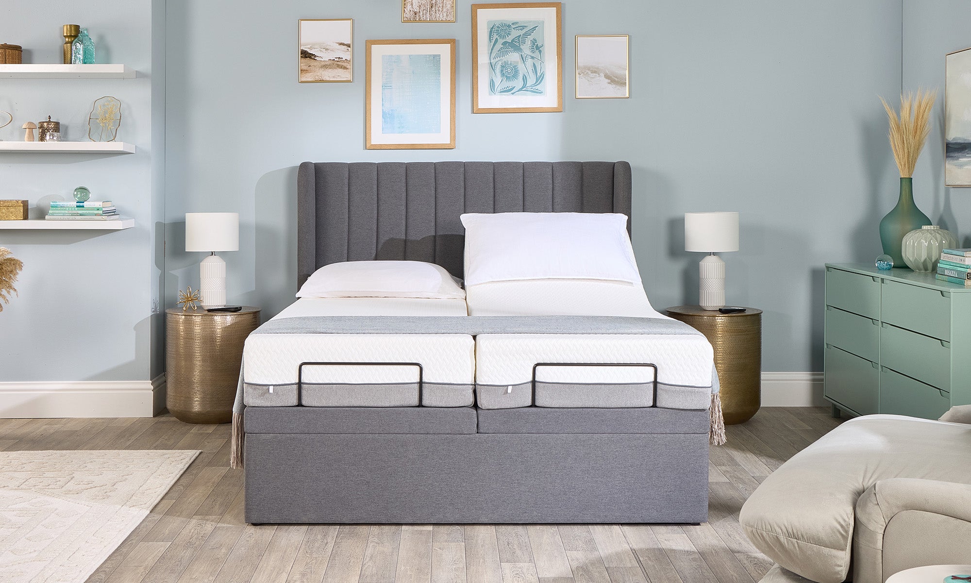 Topaz Motion Divan Adjustable Bed – Opera Beds