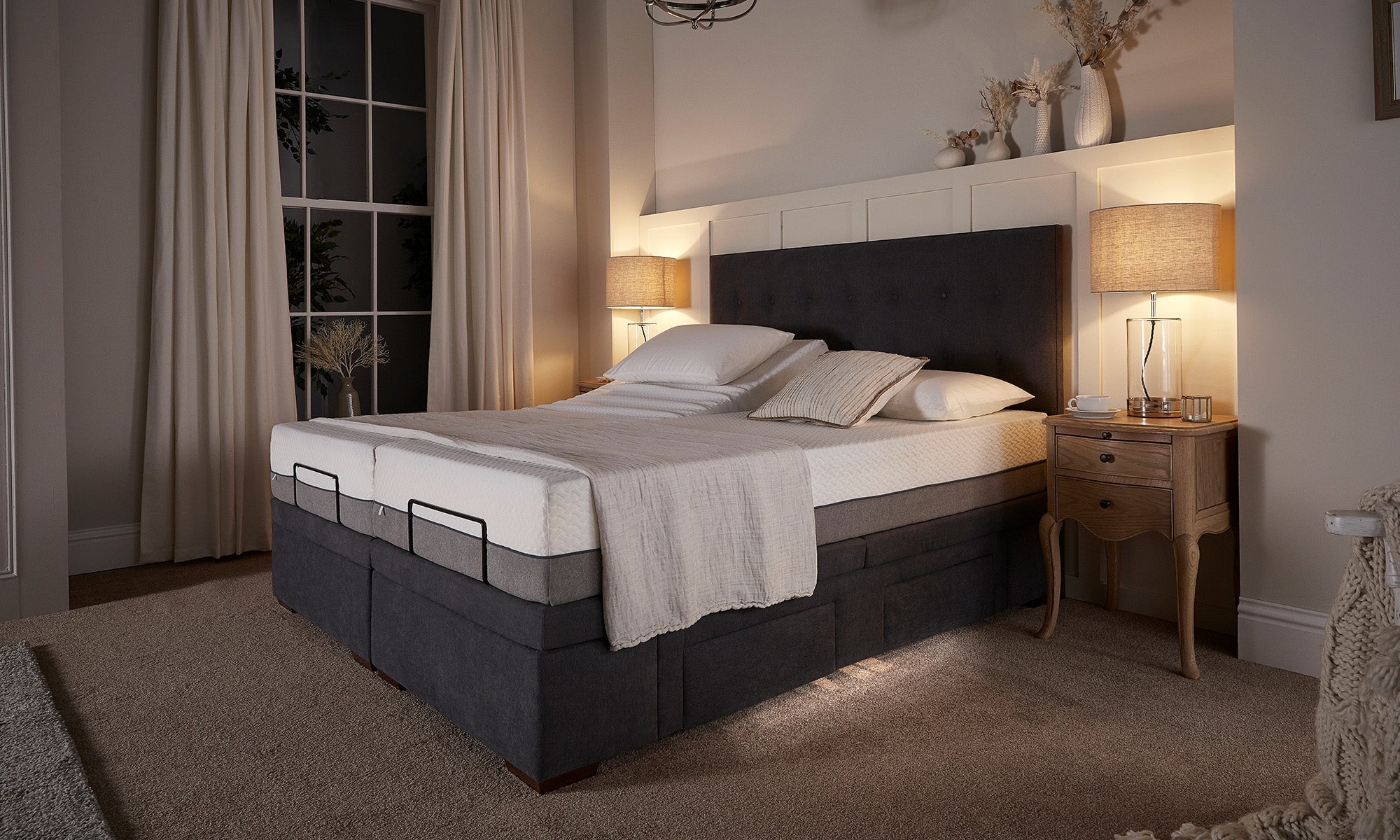Emerald Motion Divan Adjustable Bed Opera Beds