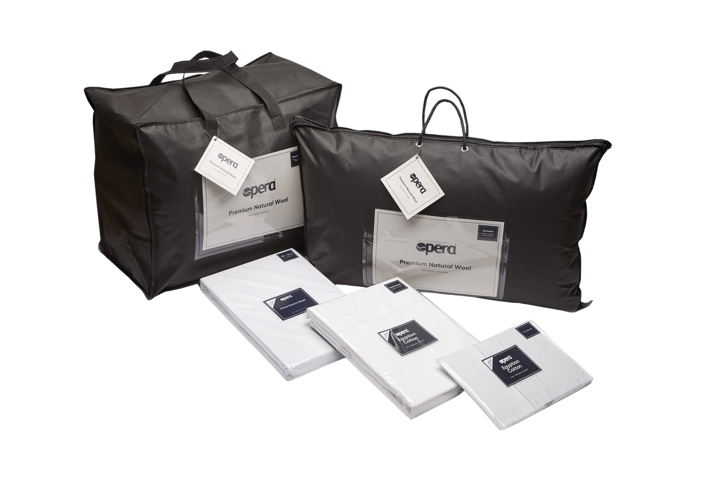 Premium Natural Wool Bedding Bundle