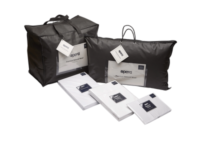 Premium Natural Wool Bedding Bundle