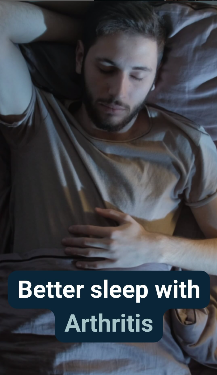 Better sleep with arthritis