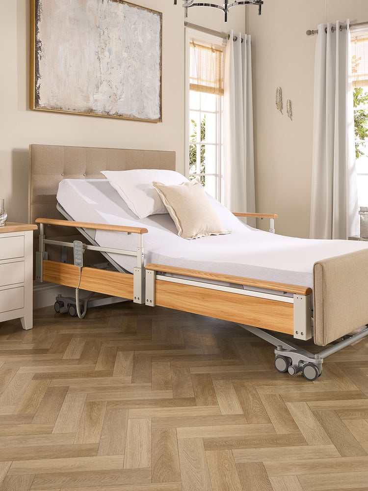 'Style-conscious rails help prevent falls and make access easier'