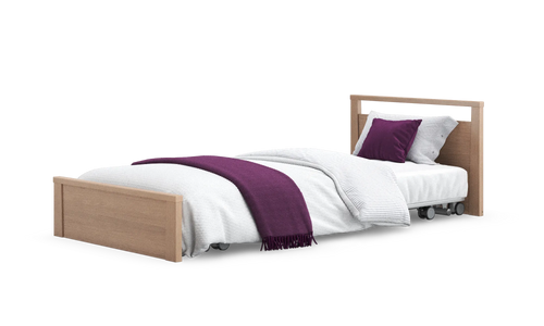 Solo Low Footboard Profiling Floor Bed