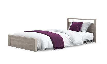 Solo Low Footboard Profiling Floor Bed