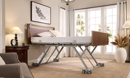 Solo Low Footboard Profiling Floor Bed