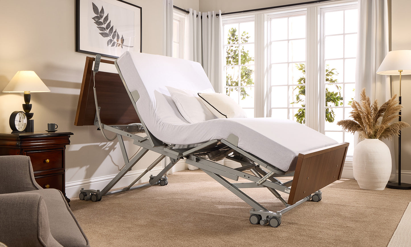 Solo Premium Wood Home Hospital Bed