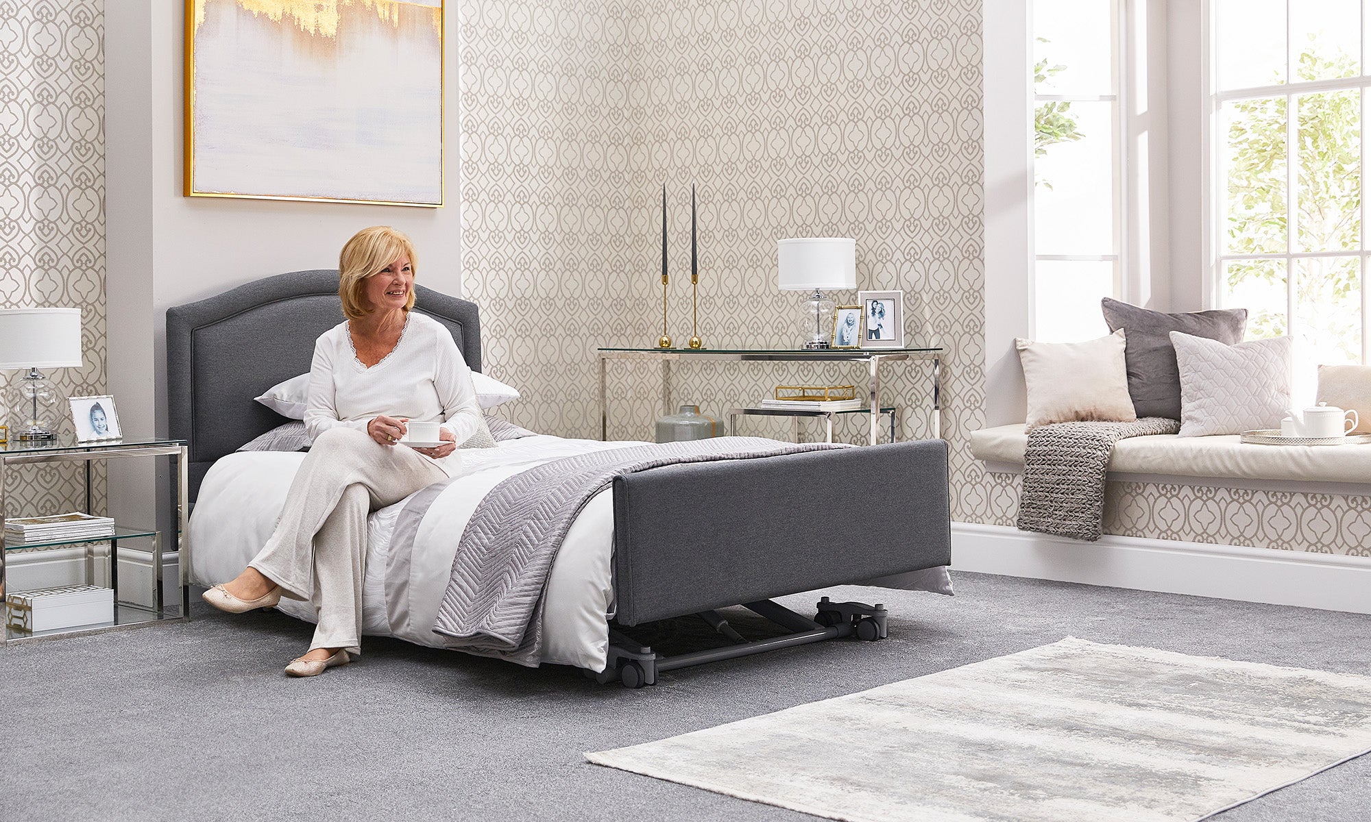 Big floor bed online