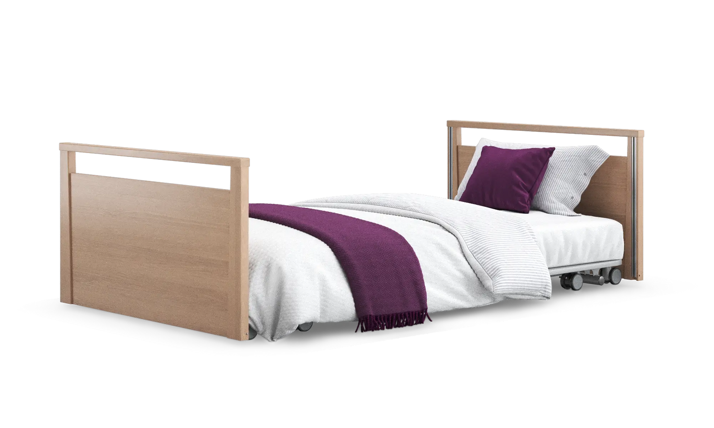 Solo SafeSide Profiling Floor Bed