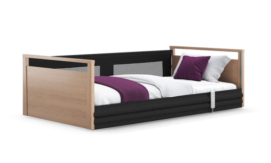 Solo SafeSide Profiling Floor Bed
