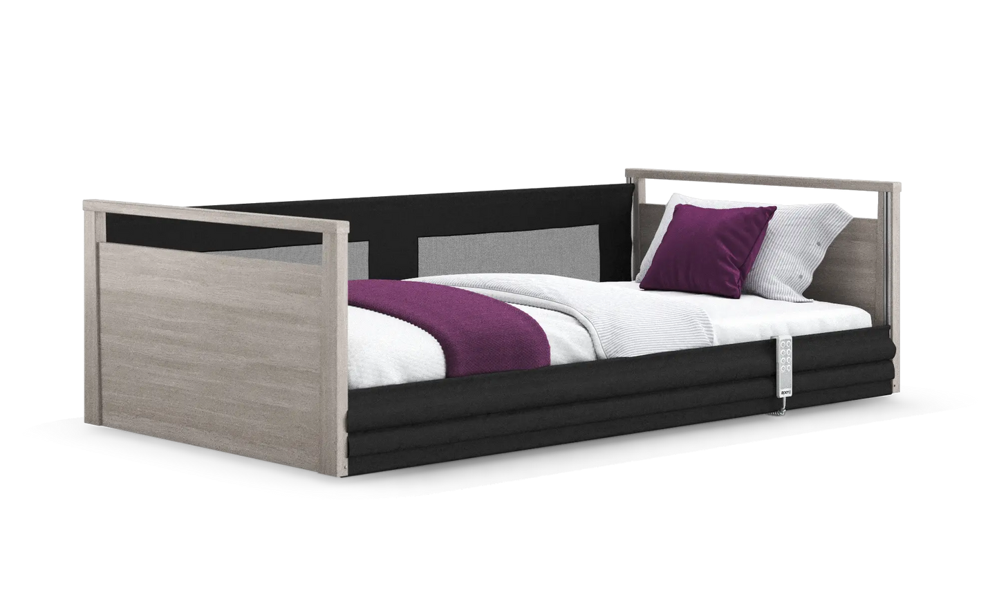 Solo SafeSide Profiling Floor Bed