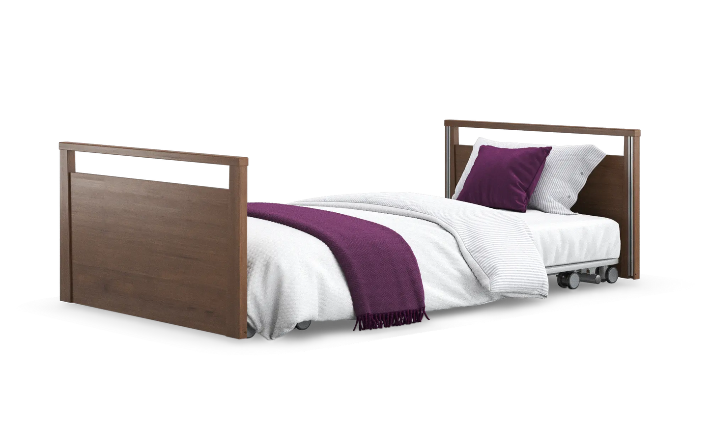 Solo SafeSide Profiling Floor Bed