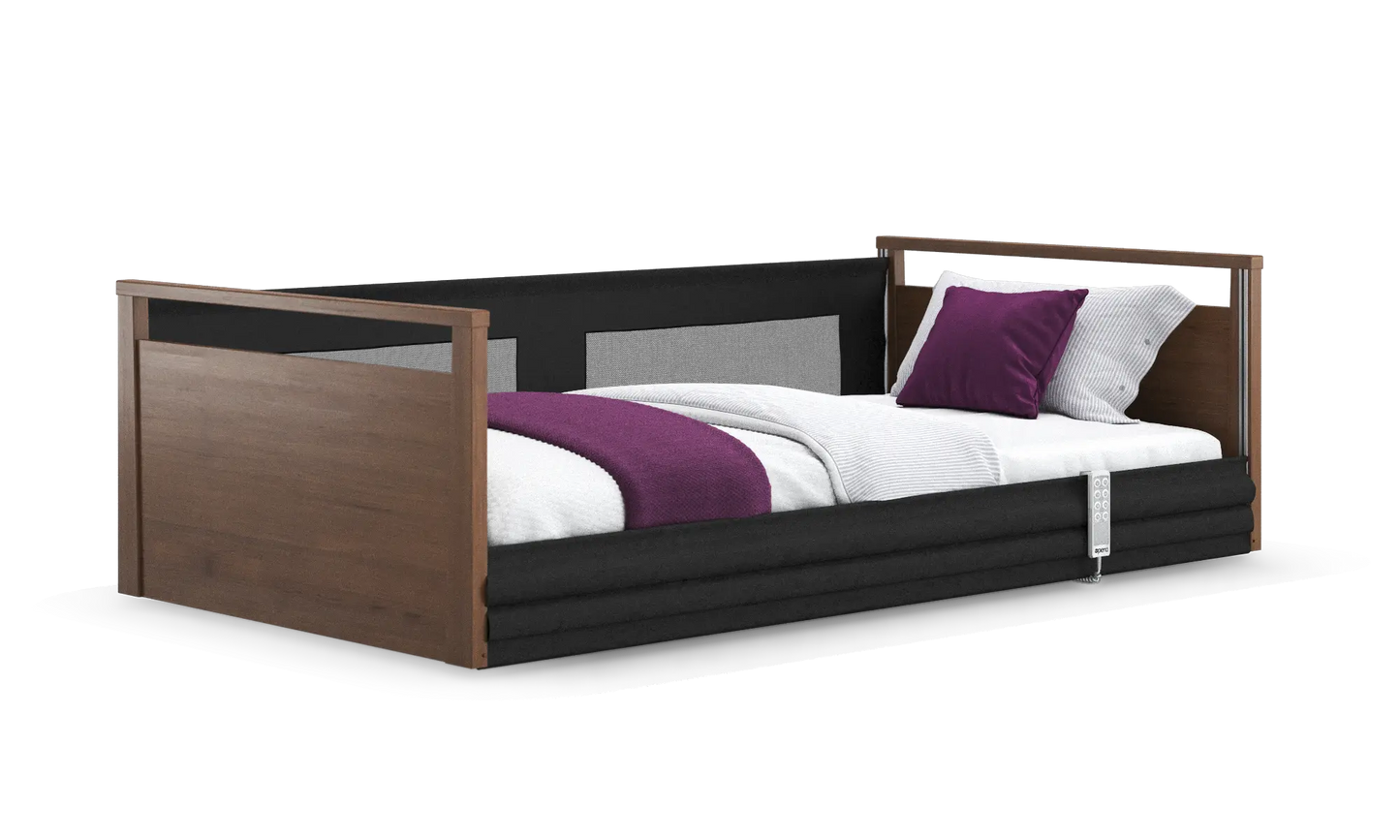 Solo SafeSide Profiling Floor Bed
