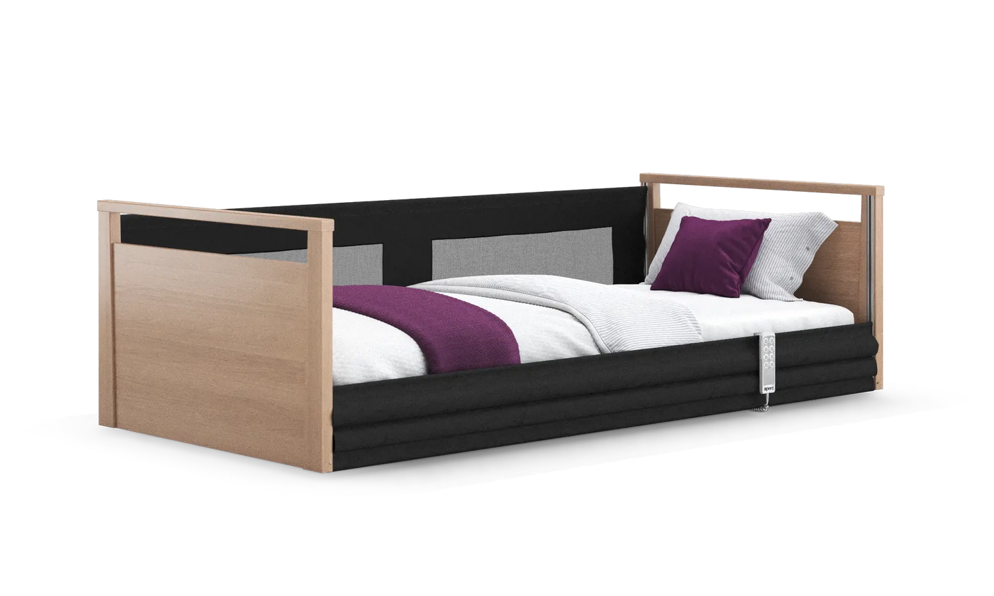 Solo SafeSide Profiling Floor Bed