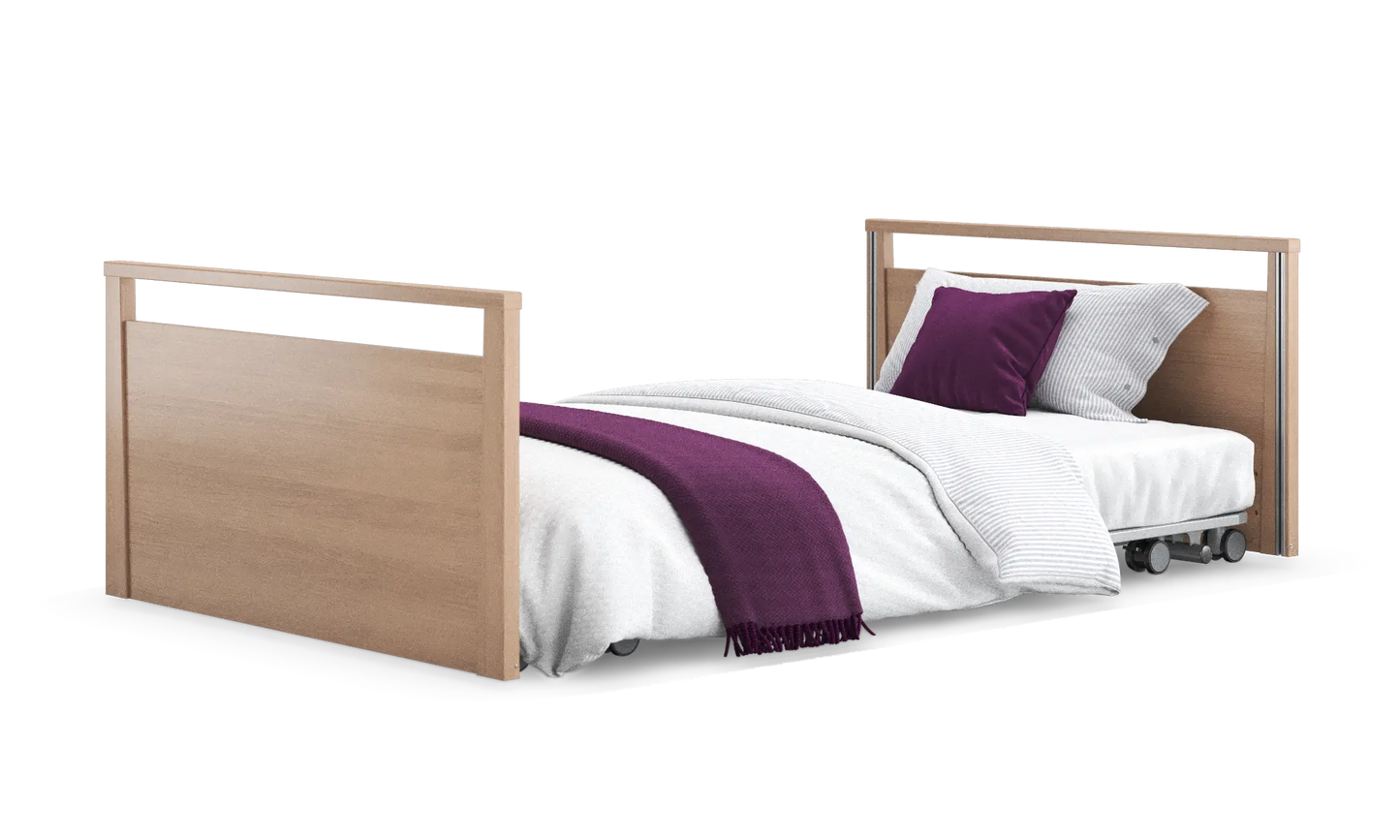 Solo SafeSide Profiling Floor Bed