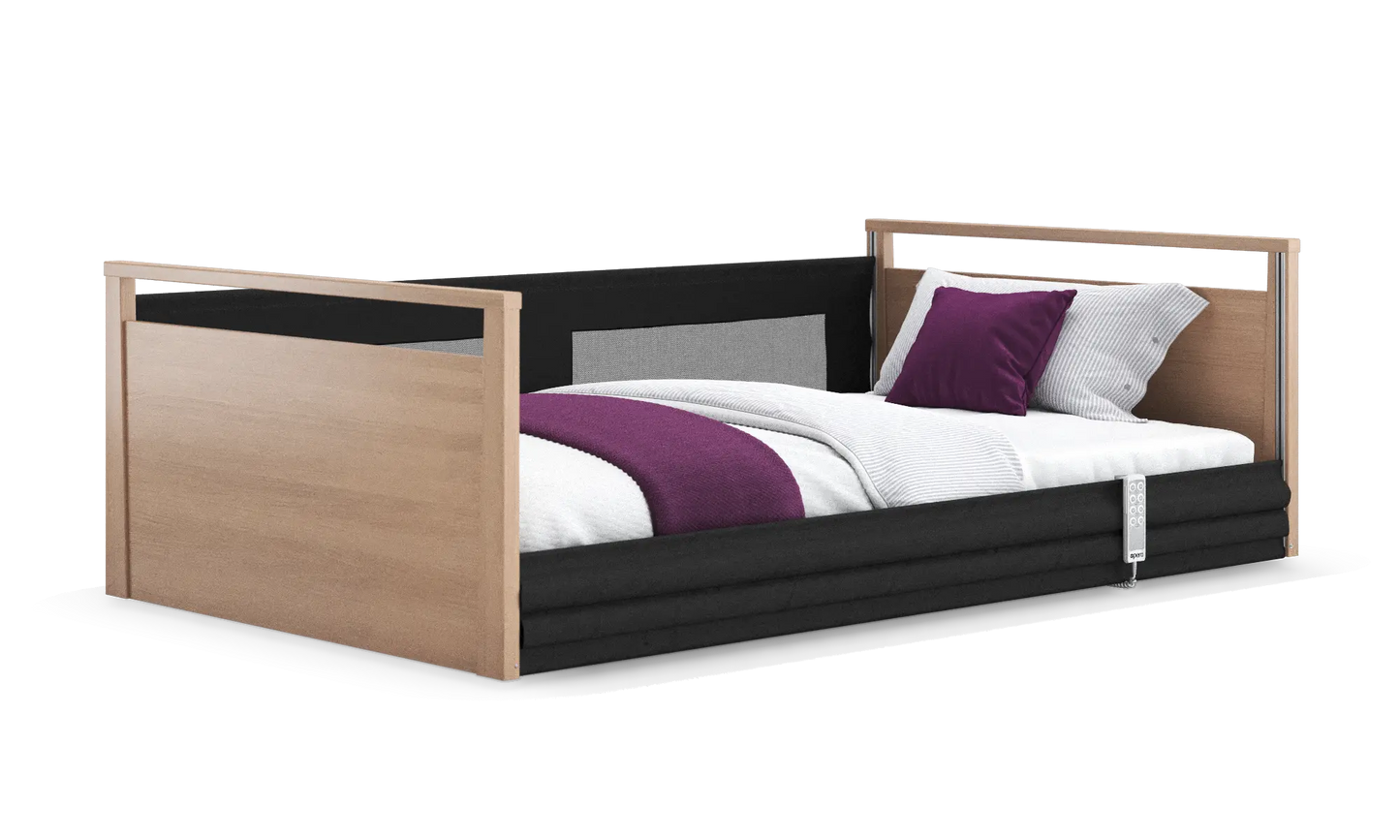 Solo SafeSide Profiling Floor Bed