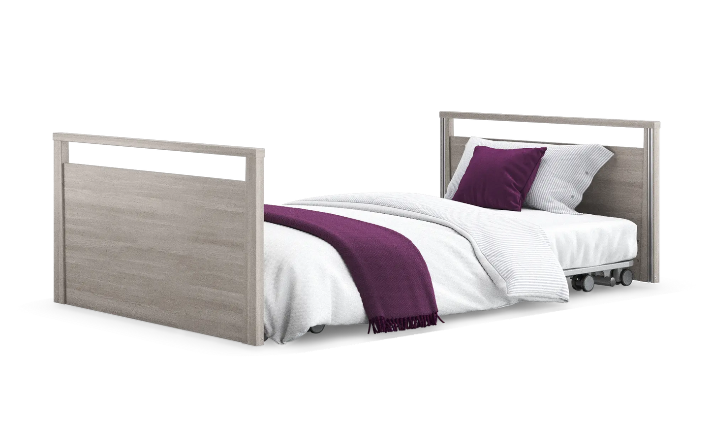 Solo SafeSide Profiling Floor Bed