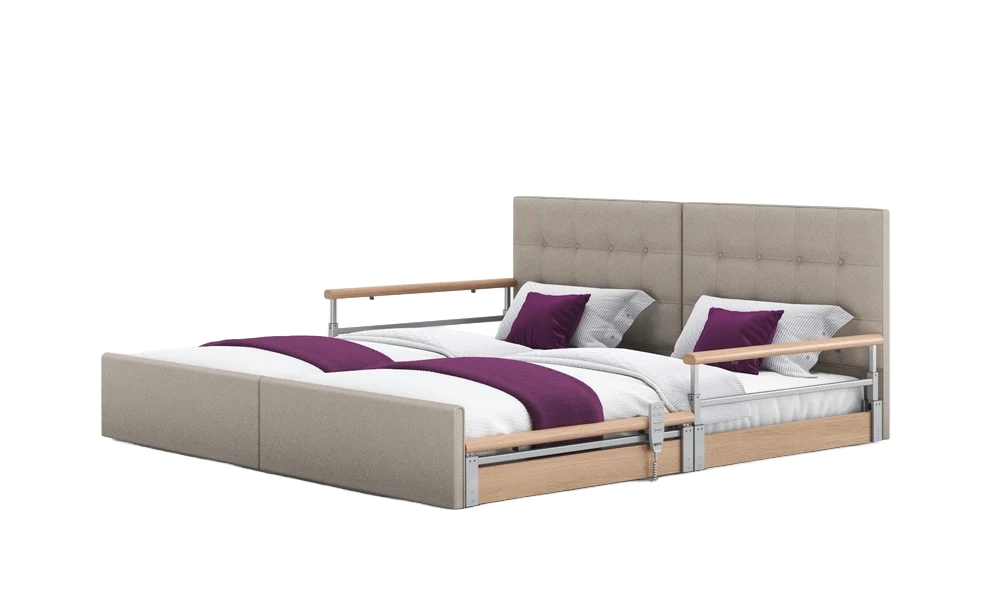Solo Comfort Split King Dual Home Hospital Bed