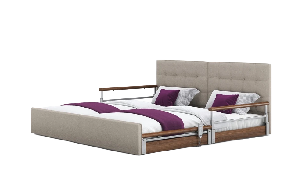 Solo Comfort Split King Dual Home Hospital Bed