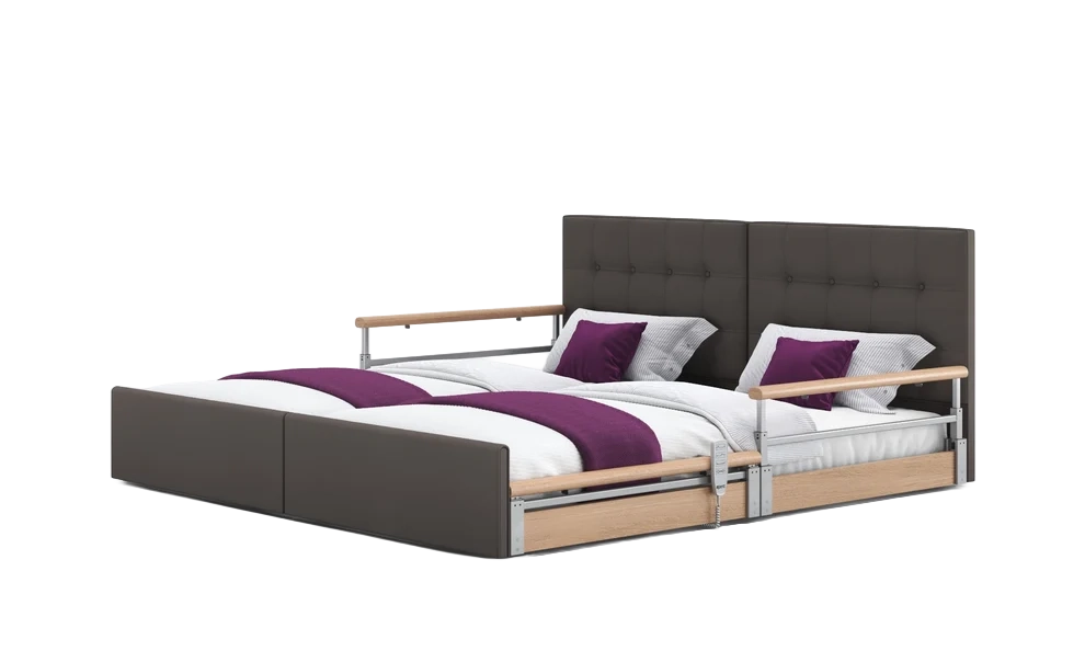Solo Comfort Split King Dual Home Hospital Bed