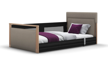Solo SafeSide Upholstered Profiling Floor Bed