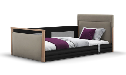 Solo SafeSide Upholstered Profiling Floor Bed