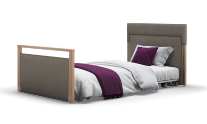 Solo SafeSide Upholstered Profiling Floor Bed
