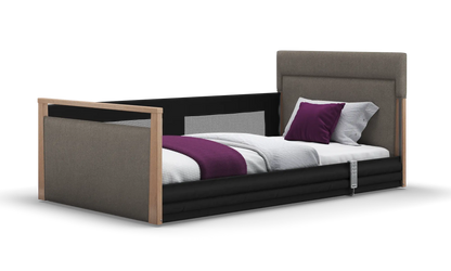 Solo SafeSide Upholstered Profiling Floor Bed