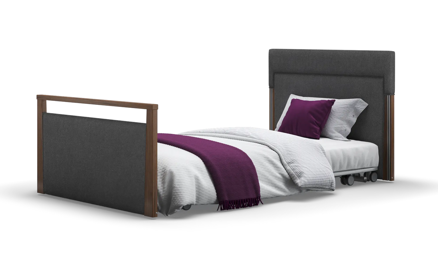 Solo SafeSide Upholstered Profiling Floor Bed
