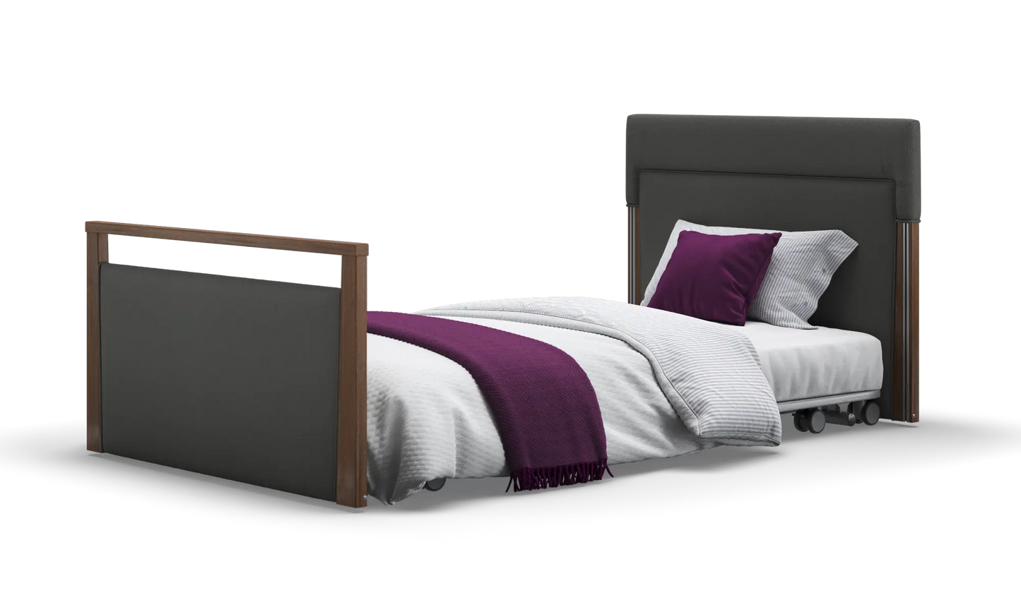 Solo SafeSide Upholstered Profiling Floor Bed