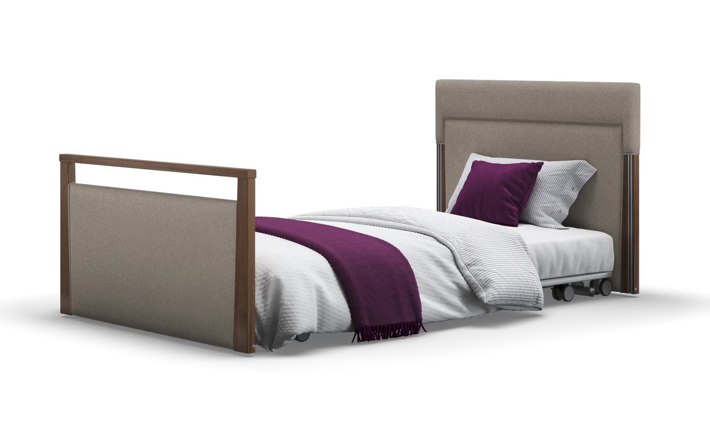 Solo SafeSide Upholstered Profiling Floor Bed