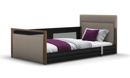 Solo SafeSide Upholstered Profiling Floor Bed