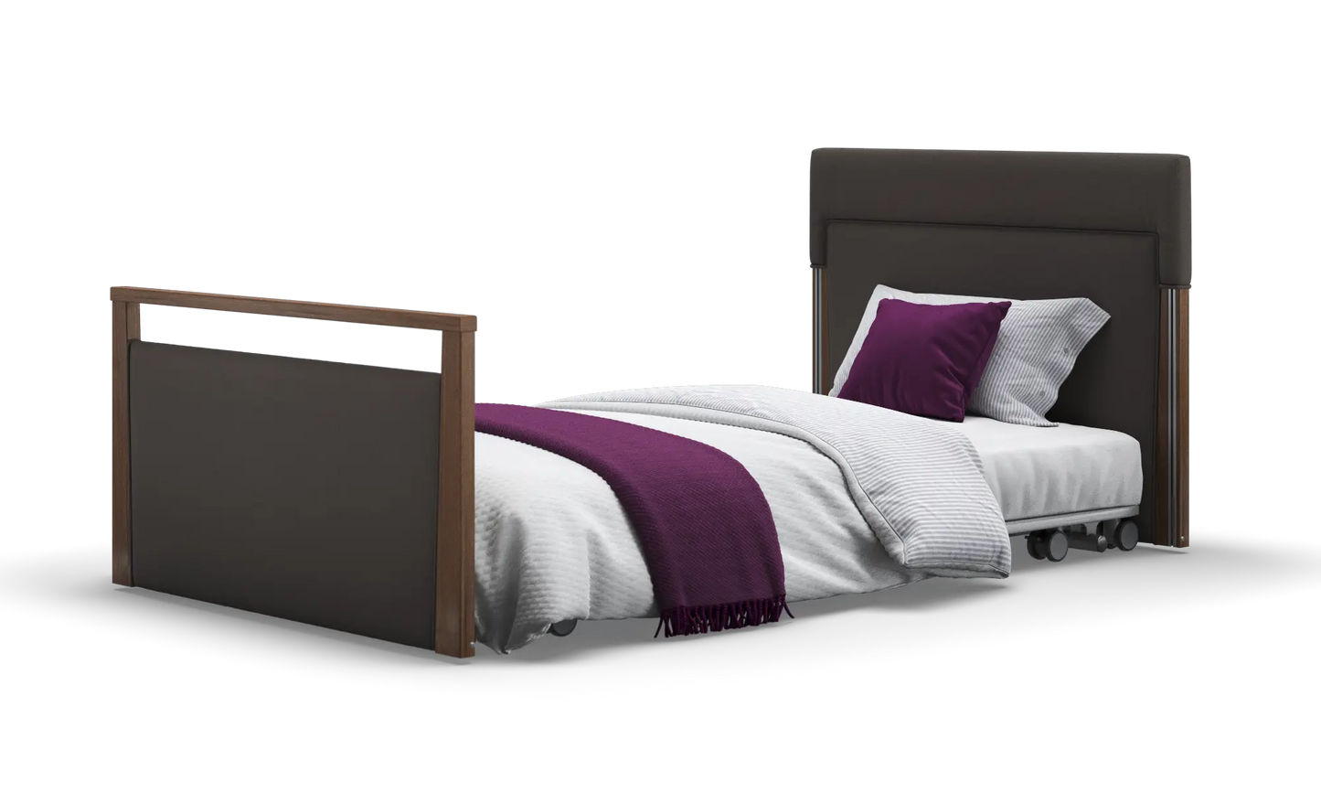 Solo SafeSide Upholstered Profiling Floor Bed