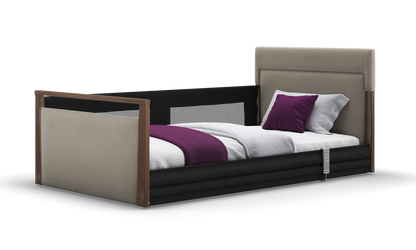 Solo SafeSide Upholstered Profiling Floor Bed