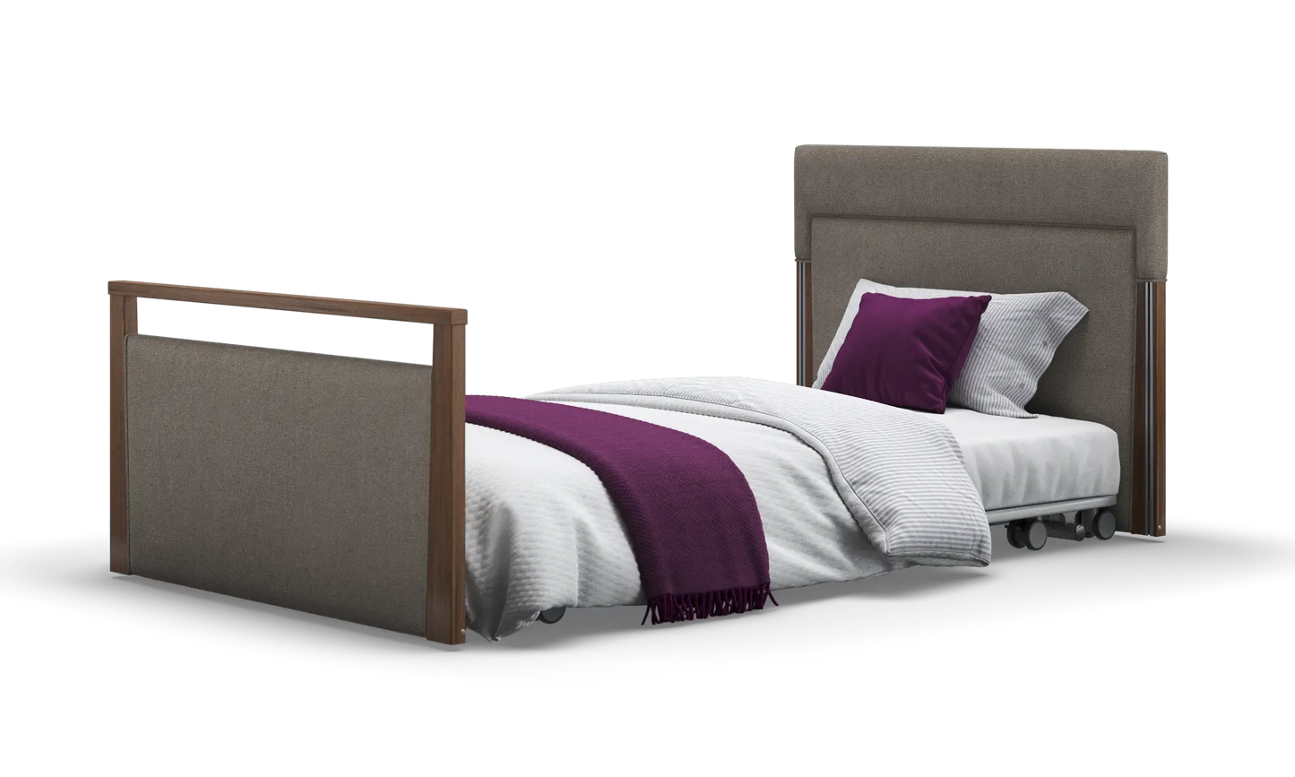 Solo SafeSide Upholstered Profiling Floor Bed