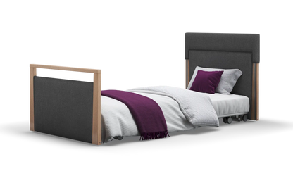Solo SafeSide Upholstered Profiling Floor Bed