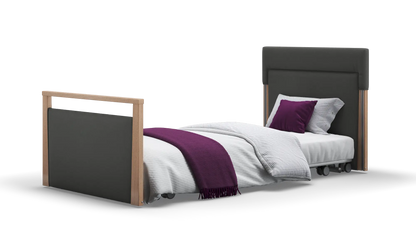 Solo SafeSide Upholstered Profiling Floor Bed