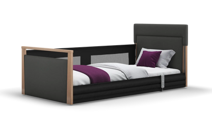 Solo SafeSide Upholstered Profiling Floor Bed