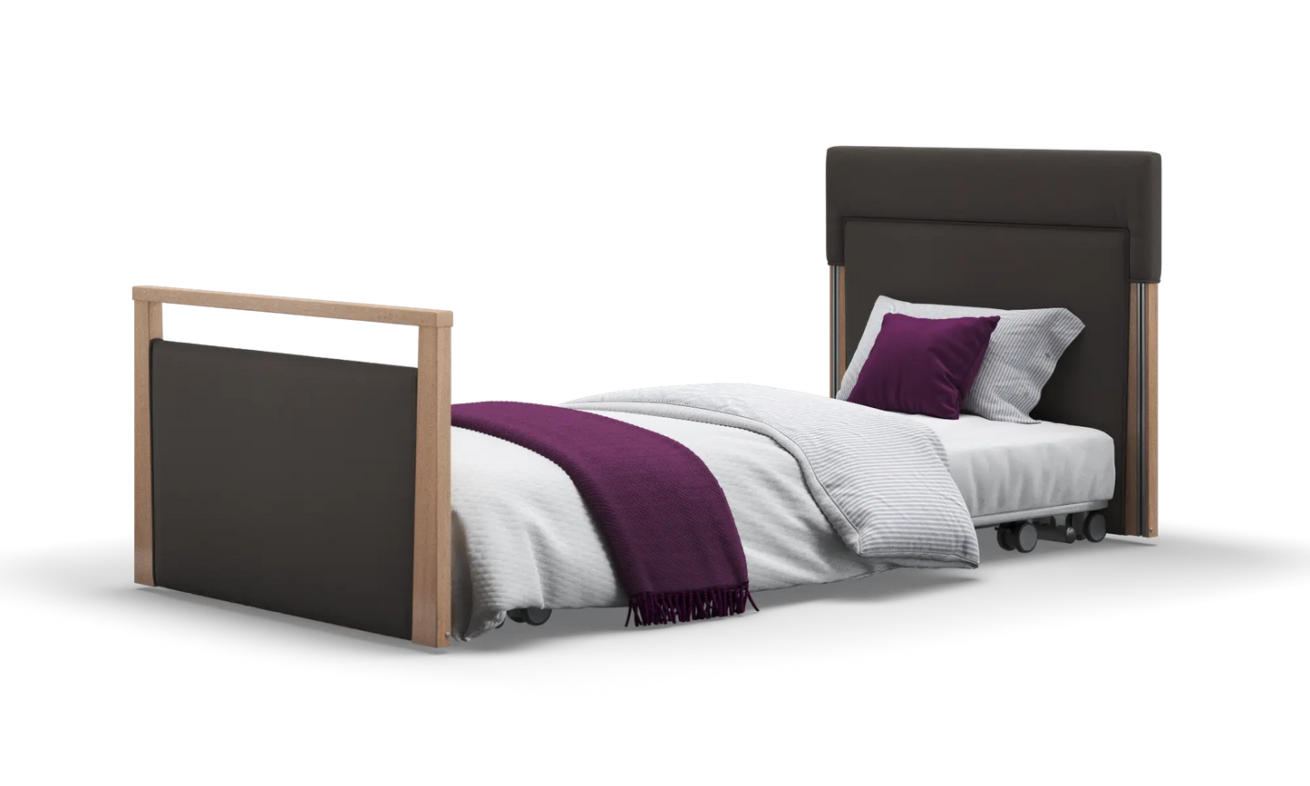 Solo SafeSide Upholstered Profiling Floor Bed