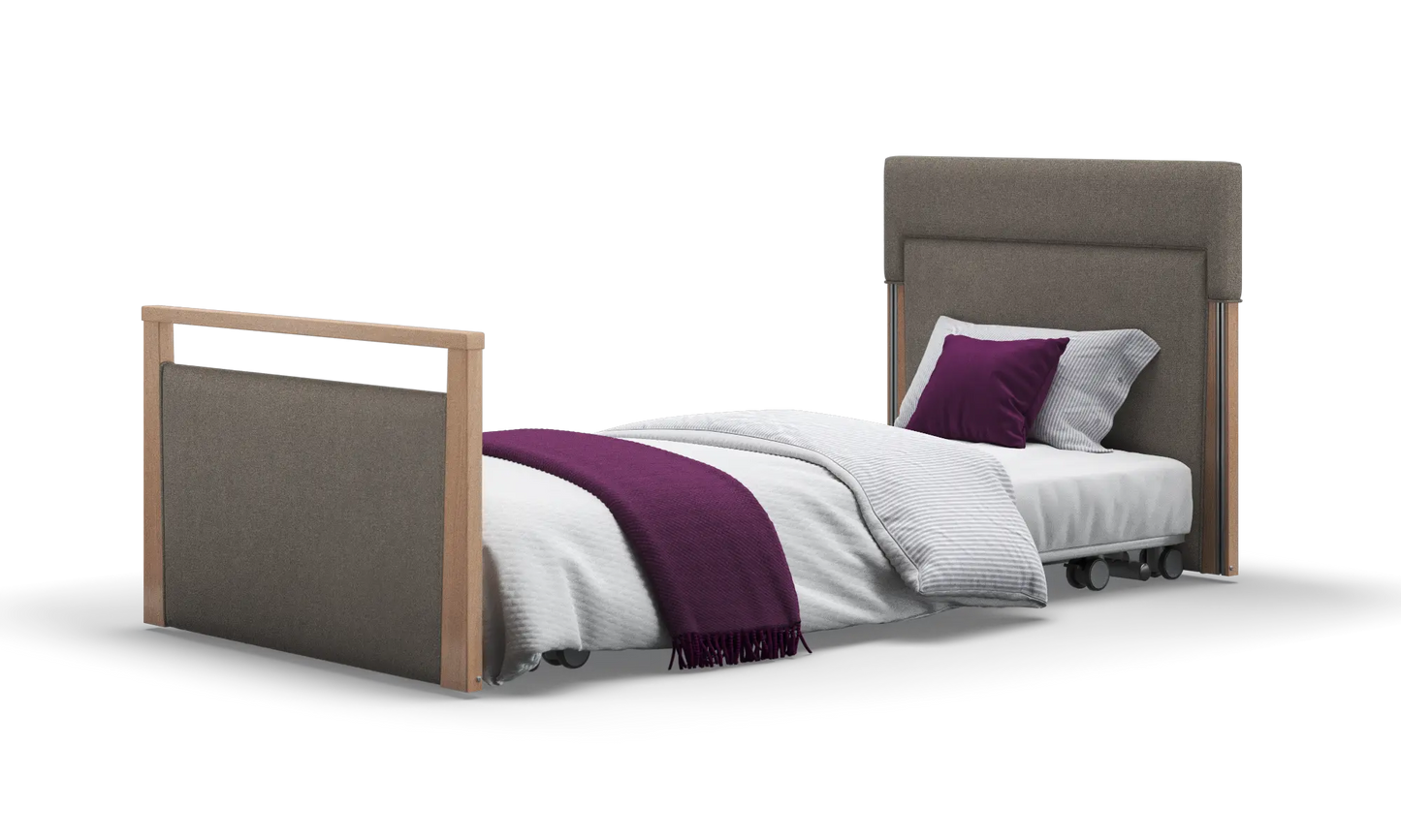 Solo SafeSide Upholstered Profiling Floor Bed