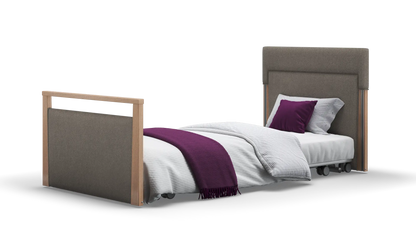 Solo SafeSide Upholstered Profiling Floor Bed